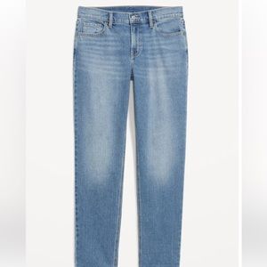 NWT OLD NAVY Mid-Rise Boyfriend Straight Jeans for Women